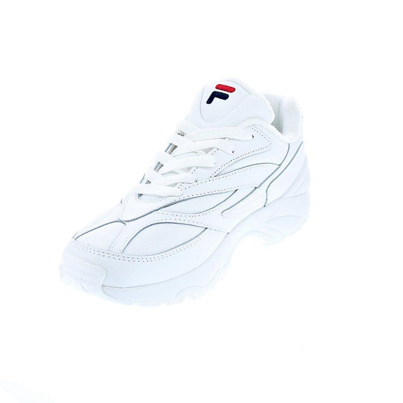 fila white venom low trainers