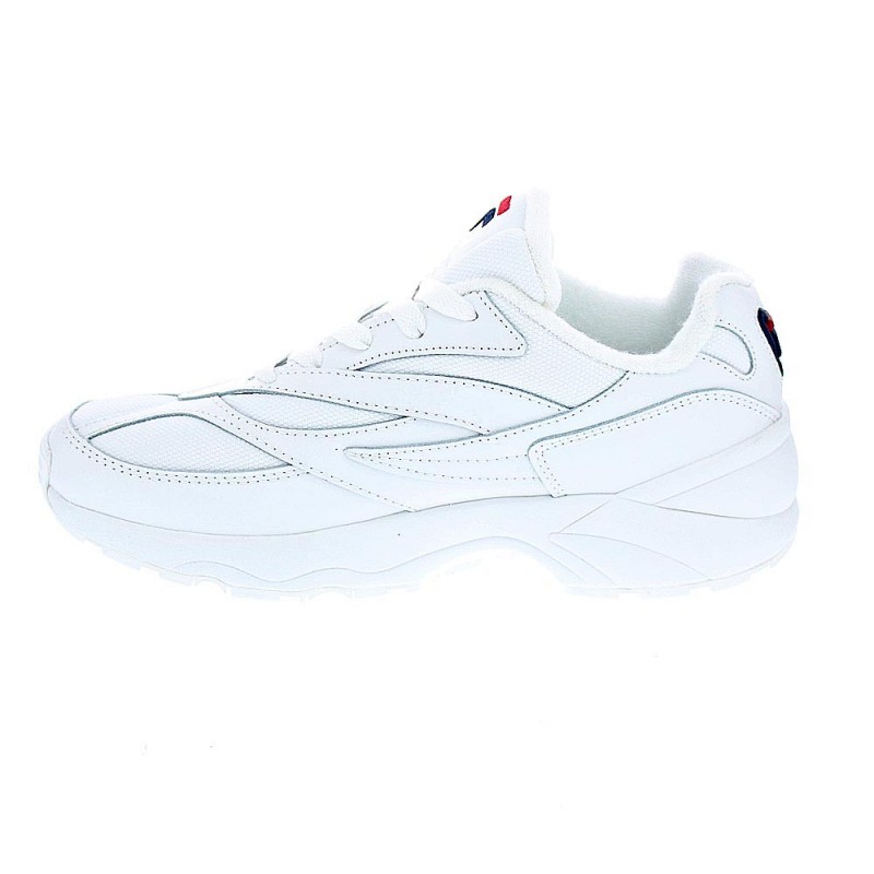 fila white venom low trainers