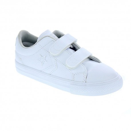 Zapatillas Converse zapatos Niño modelo Star Player EV 2v Blanco 