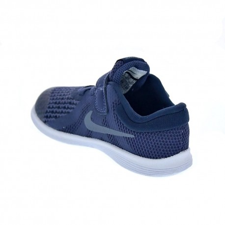 Zapatillas Nike zapatos Niño modelo Revolution 4 Gris 
