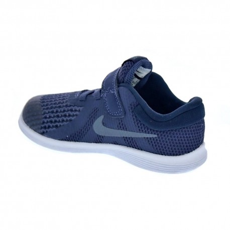 Zapatillas Nike zapatos Niño modelo Revolution 4 Gris 