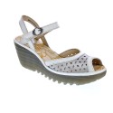 Sandalias Fly London zapatos Mujer modelo Yum Blanco 