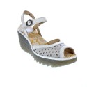 Sandalias Fly London zapatos Mujer modelo Yum Blanco 