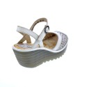Sandalias Fly London zapatos Mujer modelo Yum Blanco 