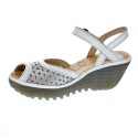 Sandalias Fly London zapatos Mujer modelo Yum Blanco 