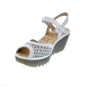 Sandalias Fly London zapatos Mujer modelo Yum Blanco 