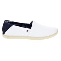 Mocasines Tommy Hilfiger zapatos Hombre modelo Summer Slip On 100 Blanco 