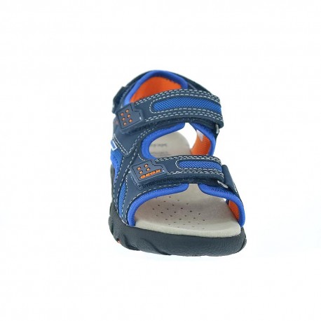 Sandalias Geox zapatos Niño modelo Strada Azul 