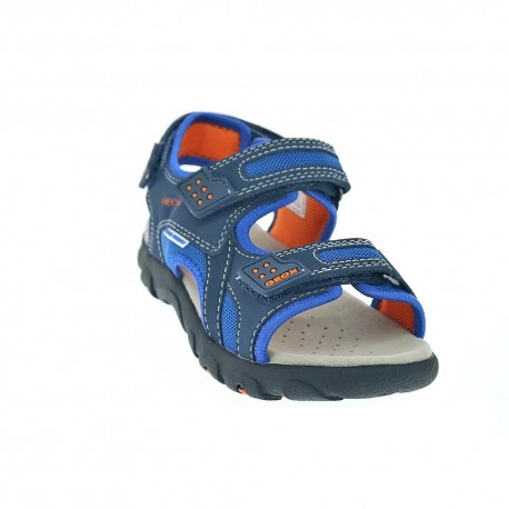 Sandalias Geox zapatos Niño modelo Strada Azul 
