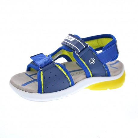 Sandalias Geox zapatos Niño modelo Flexyper Azul 