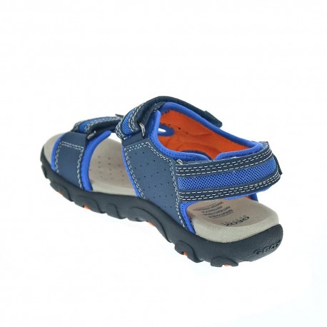 Sandalias Geox zapatos Niño modelo Strada Azul 