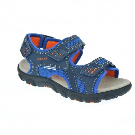 Sandalias Geox zapatos Niño modelo Strada Azul 