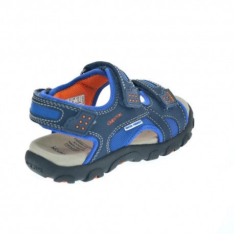 Sandalias Geox zapatos Niño modelo Strada Azul 