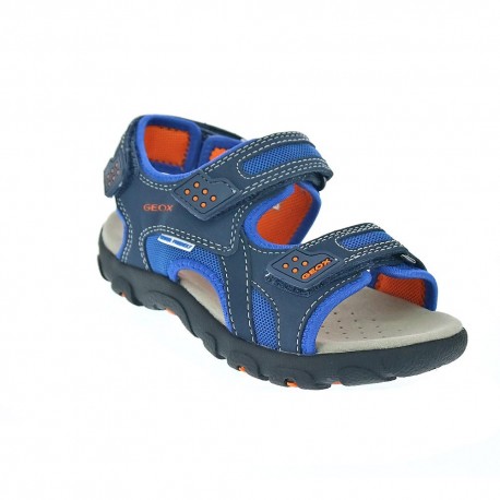 Sandalias Geox zapatos Niño modelo Strada Azul 