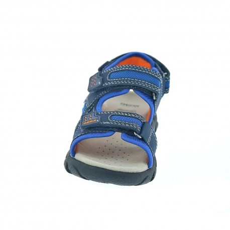 Sandalias Geox zapatos Niño modelo Strada Azul 