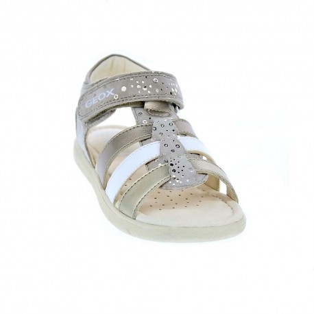 Sandalias Geox zapatos Niña modelo Alul Girl Beige 