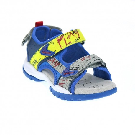 Sandalias Geox zapatos Niño modelo Borealis Boy Azul 
