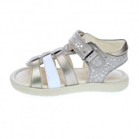 Sandalias Geox zapatos Niña modelo Alul Girl Beige 