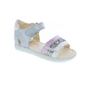Sandalias Geox zapatos Niña modelo Alul Girl Plata 