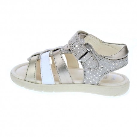 Sandalias Geox zapatos Niña modelo Alul Girl Beige 