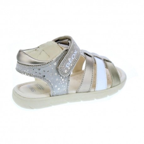 Sandalias Geox zapatos Niña modelo Alul Girl Beige 