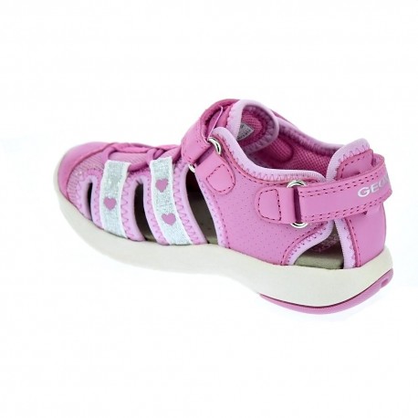 Sandalias Geox zapatos Niña modelo Multy Girl Rosa 