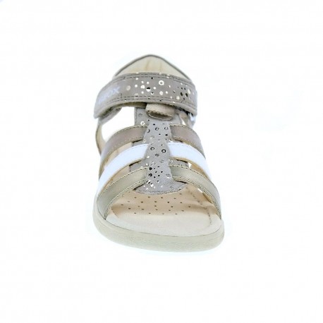 Sandalias Geox zapatos Niña modelo Alul Girl Beige 