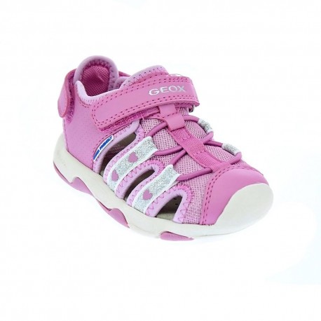 Sandalias Geox zapatos Niña modelo Multy Girl Rosa 