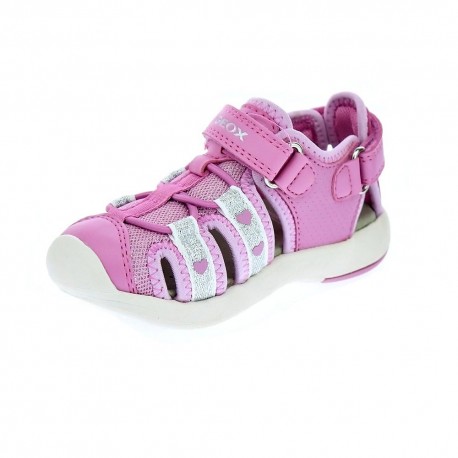 Sandalias Geox zapatos Niña modelo Multy Girl Rosa 