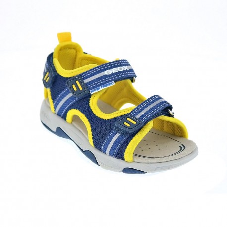 Sandalias Geox zapatos Niño modelo Multy Boy Azul 