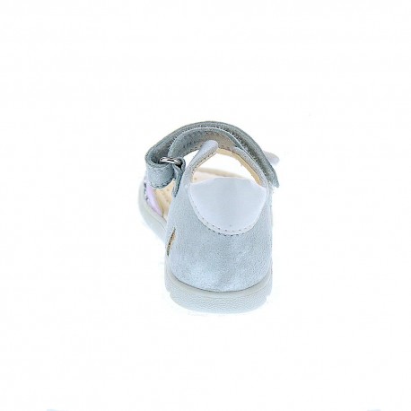 Sandalias Geox zapatos Niña modelo Alul Girl Plata 