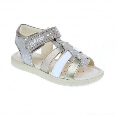 Sandalias Geox zapatos Niña modelo Alul Girl Beige 