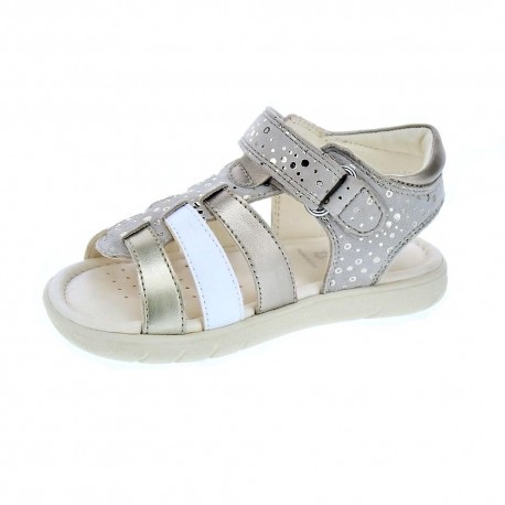 Sandalias Geox zapatos Niña modelo Alul Girl Beige 