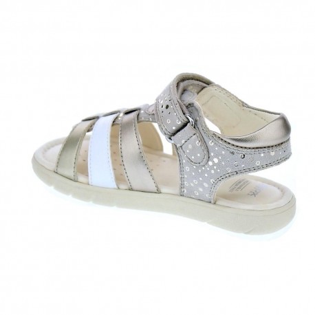 Sandalias Geox zapatos Niña modelo Alul Girl Beige 