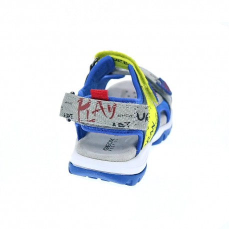 Sandalias Geox zapatos Niño modelo Borealis Boy Azul 
