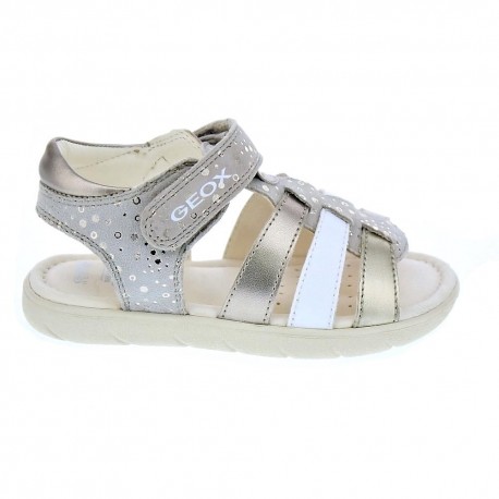 Sandalias Geox zapatos Niña modelo Alul Girl Beige 