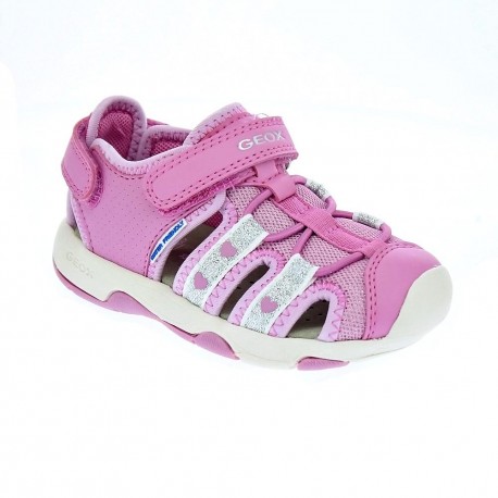 Sandalias Geox zapatos Niña modelo Multy Girl Rosa 