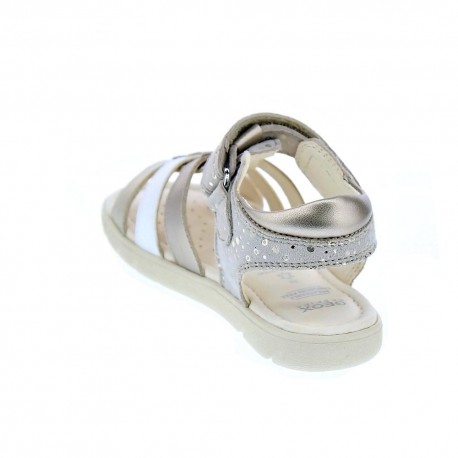 Sandalias Geox zapatos Niña modelo Alul Girl Beige 