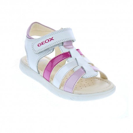 Sandalias Geox zapatos Niña modelo Alul Girl Blanco 