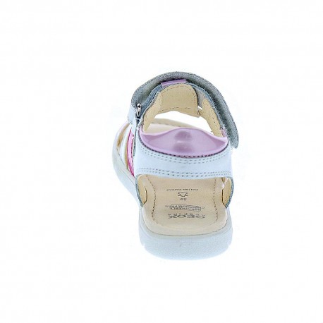 Sandalias Geox zapatos Niña modelo Alul Girl Blanco 