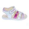 Sandalias Geox zapatos Niña modelo Alul Girl Blanco 