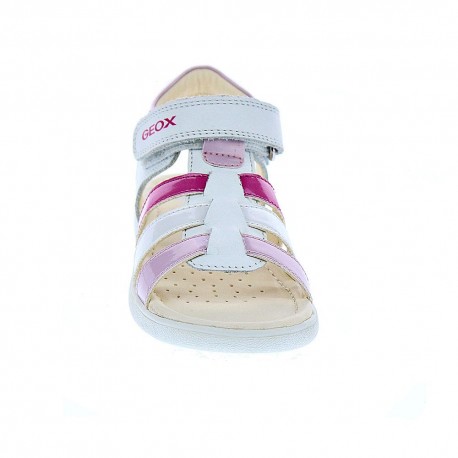 Sandalias Geox zapatos Niña modelo Alul Girl Blanco 
