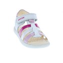 Sandalias Geox zapatos Niña modelo Alul Girl Blanco 