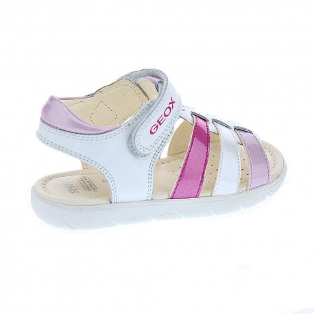 Sandalias Geox zapatos Niña modelo Alul Girl Blanco 