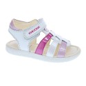 Sandalias Geox zapatos Niña modelo Alul Girl Blanco 