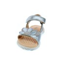 Sandalias Geox zapatos Niña modelo Hahiti Plata 