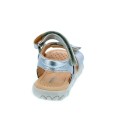 Sandalias Geox zapatos Niña modelo Hahiti Plata 