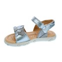 Sandalias Geox zapatos Niña modelo Hahiti Plata 