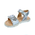 Sandalias Geox zapatos Niña modelo Hahiti Plata 