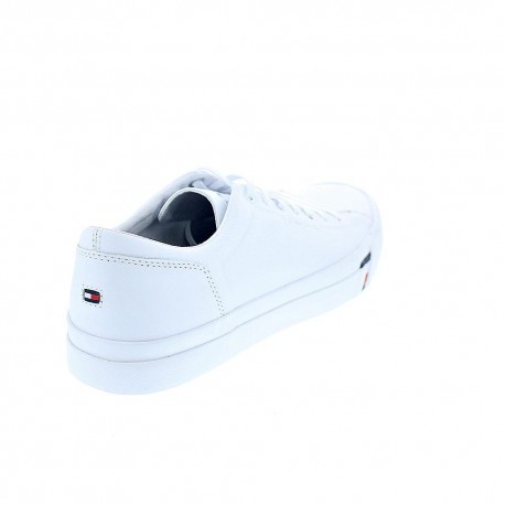 Zapatillas Tommy Hilfiger zapatos Hombre modelo Corporate Leather Blanco 